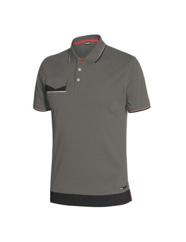 POLO BOOM GRIS ANTRA / NEGRO 8815B-080 T. XXL