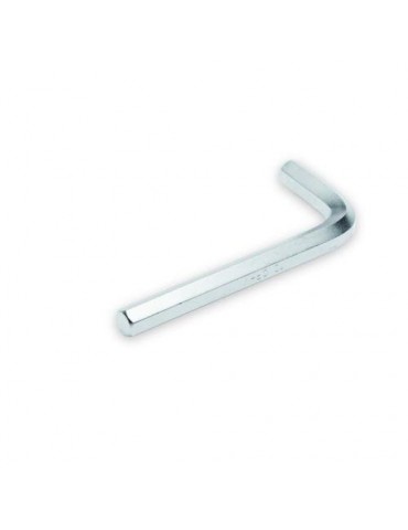 LLAVE ALLEN HEXAGONAL CORTA CROMADA 10MM