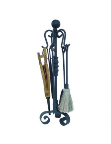 JUEGO CHIMENEA 5 PIEZAS 70 CM. 10032