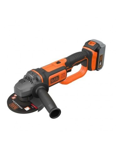 AMOLADORA 18V 125MM BATERIA 4,0AH 1 DISCO 125M