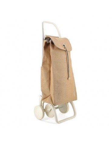 CARRO COMPRA 2/4 RUEDAS PLEGABLE YUTE 43L BLANCO