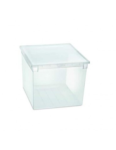 CAJA ORDENACION LIGHT BOX XXL 50 L. TRANSPARENTE