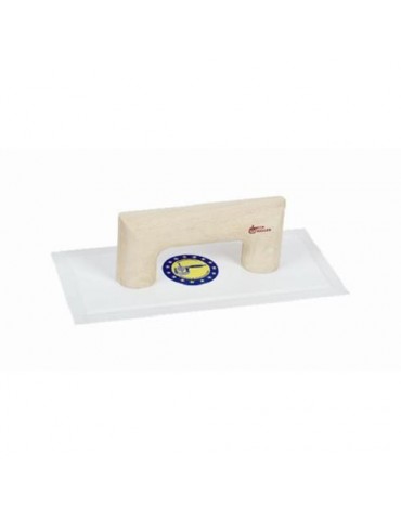 LLANA PLASTICO BLANCO 30X14 MANGO REDONDO 663PBR
