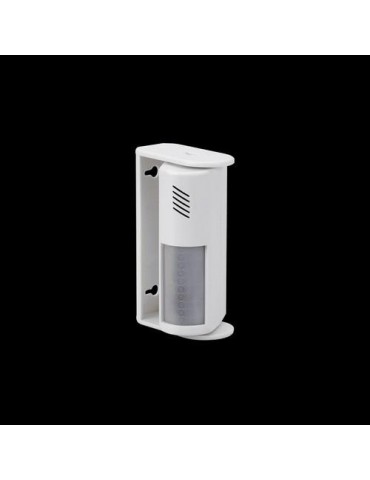 SENSOR DE MOVIMIENTO CON ALARMA  BLANCO ASSMAL1B