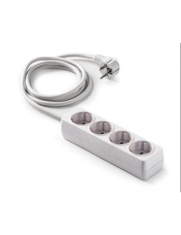 BASE 4 TOMAS/TOMA TIERRA CABLE 1.5 M. 9/504