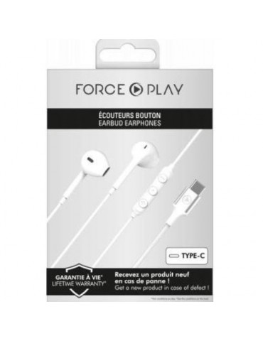 AURICULARES CON MICROFONO BLANCO F148131