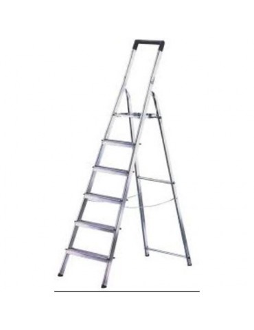 ESCALERA DOMESTICA STANDAR 8 PELDAÑOS L40 PLASTICA