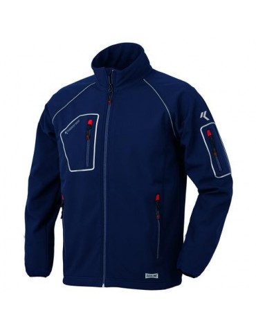CHAQUETA JUST SOFTSHELL AZUL T.S 04515NB-040