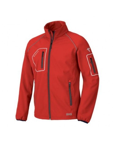CHAQUETA JUST SOFTSHELL ROJO T. S 04515NB-070