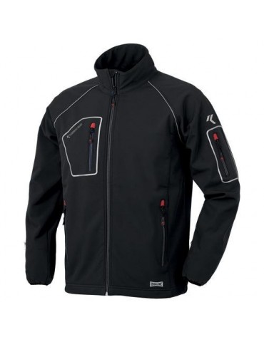 CHAQUETA JUST SOFTSHELL NEGRO T.L 04515NB-060