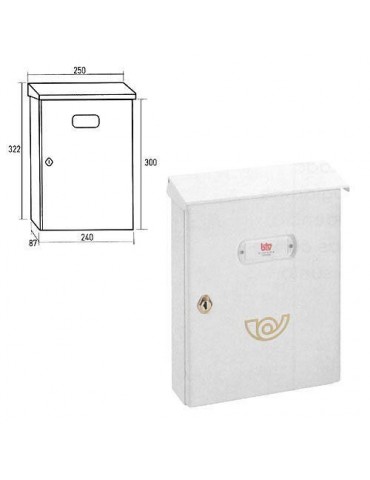 BUZON COLONIA 10 BLANCO 02210