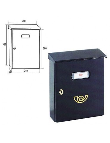 BUZON COLONIA 11 NEGRO 02211