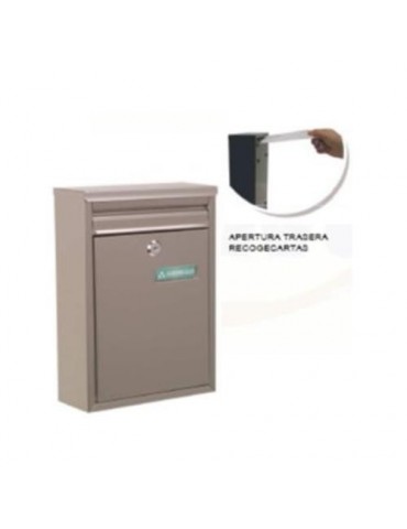 BUZON EXTERIOR ZAGUAN INOXIDABLE E-5757