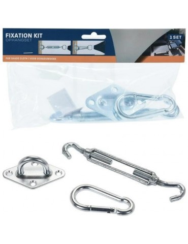 SET FIJACION 3 PIEZAS ACCESORIOS TOLDO VELA