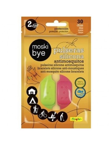 PULSERA SILICONA ANTIMOSQUITO 2UD 1-20562