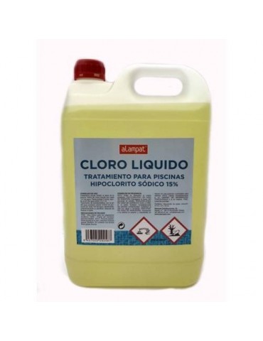 CLORO LIQUIDO PARA PISCINAS 5L C258