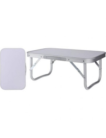 MESA PLEGABLE CAMPING BLANCA 56x34x24CM