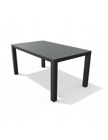 MESA RESINA JULIE 147X90CM GRAFITO 246187