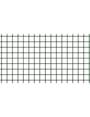 ROLLO MALLA SOLDADA GALVAN.PLAST.VDE. 13X13MM 5X1M