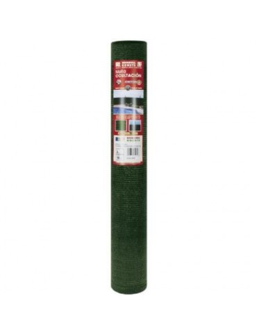 MALLA SOMBREADORA 80 % VERDE OSCURO ROLLO 1X5 M.