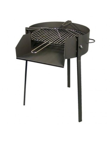 BARBACOA REDONDA C/SOPORTE PAELLA Ø60X75CM. 71582