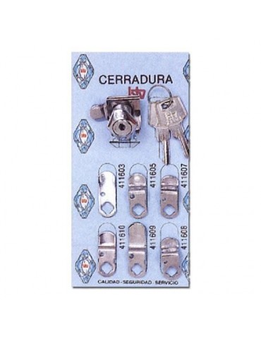 KIT CERRADURA N-1 CROMO 60001