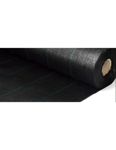 MALLA ANTIHIERBAS NEGRA 100GR 1X10M 213005