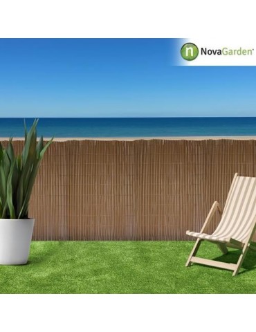 CAÑIZO PVC DOBLE CARA 14MM 1X3M PREMIUM MARRON