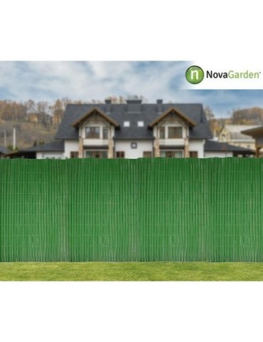 CAÑIZO PVC DOBLE CARA 14MM. 1,5X3 M PREMIUM VERDE