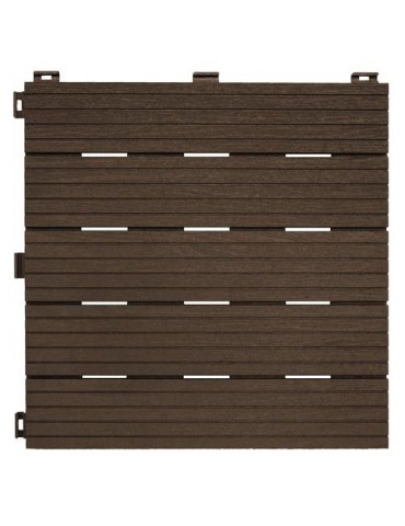 LOSETA IMITACION MADERA 45 X 45 CM MARRON