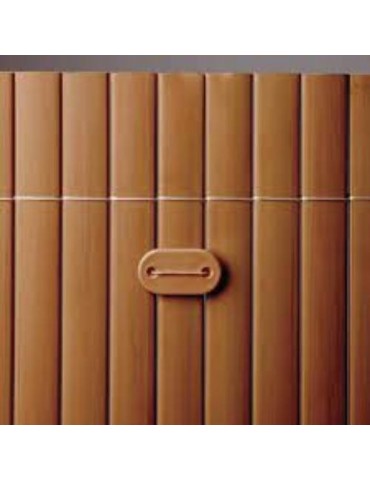 KIT DE FIJACION CAÑIZO PVC 26UDS MARRON 100020