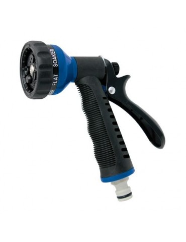 PISTOLA ABS 7 FORMAS DE RIEGO AZUL C2079A