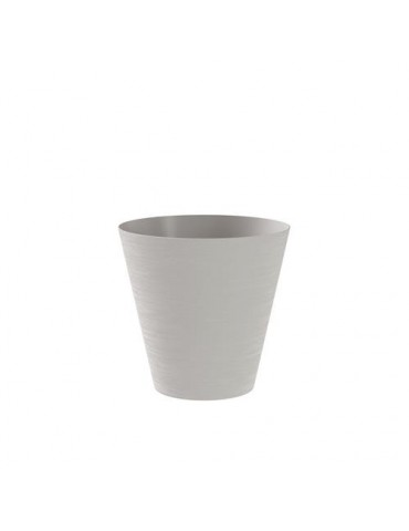 MACETA CON RESERVA DE AGUA 20CM.BLANCO CLOUD  HOOP