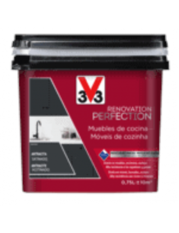 PINTURA RENO PERFECTION COCINAS 750ML ANTRACITA