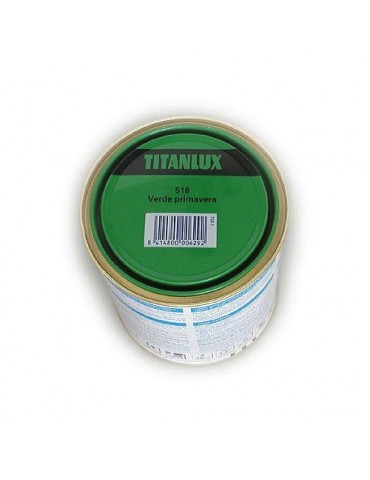ESMALTE TITANLUX 750 ML. 516 001 VERDE PRIMAVERA