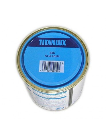 ESMALTE TITANLUX 750 ML. 536 001 AZUL ANCLA
