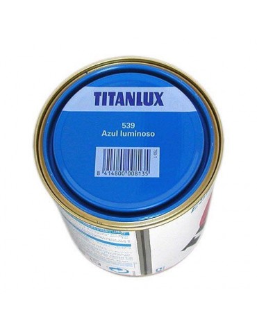 ESMALTE TITANLUX 750 ML. 539 001 AZUL LUMINOSO