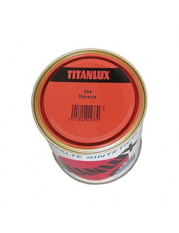 ESMALTE TITANLUX 750 ML. 554 001 NARANJA