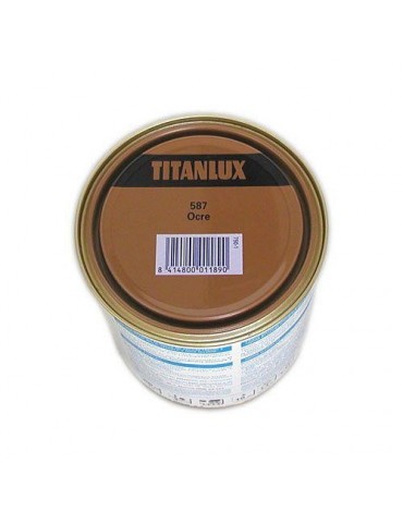 ESMALTE TITANLUX 750 ML. 587 001 OCRE