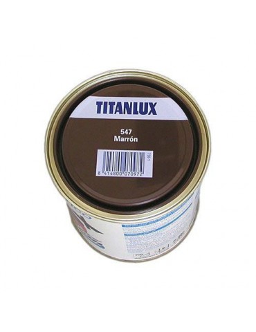 ESMALTE TITANLUX 750 ML. 547 001 MARRON