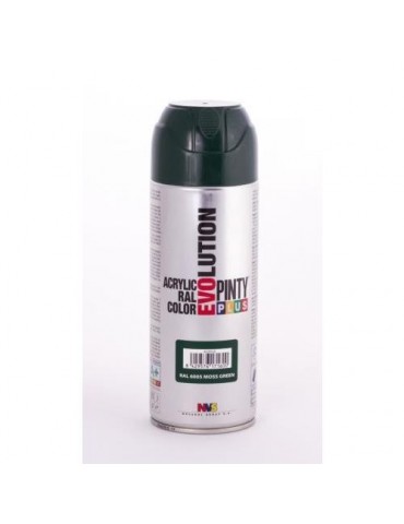 PINTURA SPRAY PINTY PLUS VERDE BRILL.RAL6005 520ML