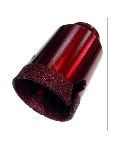 CORONA DIAMANTE PORCELANICO ROJA M-14 35 MM.WC1435