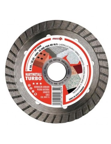 DISCO DIAMANTE HARTMETAL TURBO 115 WHT115