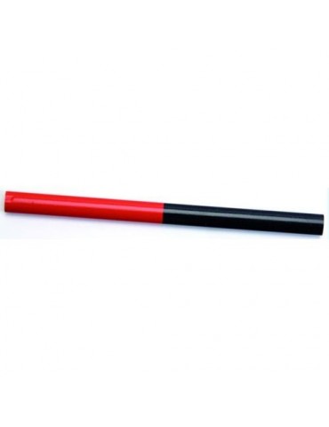 LOTE 4 LAPICES OVAL ROJO AZUL 18 CM.