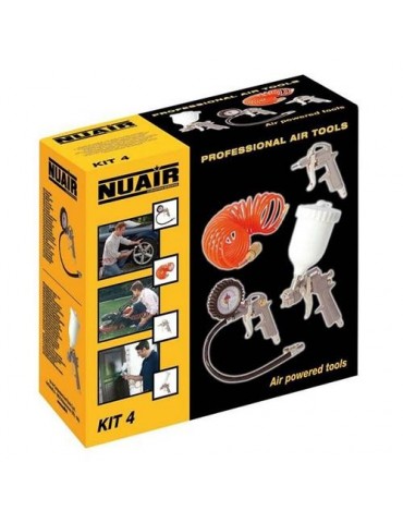 KIT PISTOLAS PINTAR 4 PIEZAS NUAIR