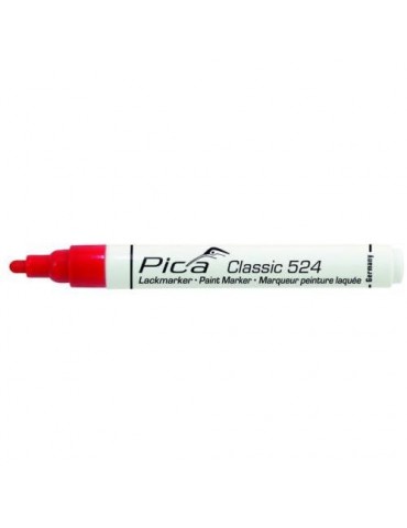 MARCADOR PERMANENTE PICA CLASSIC ROJO