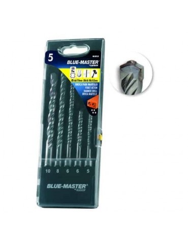 ESTUCHES 5 BROCA SDS-PLUS Ø5-6X110MM Ø6-8-10X160MM