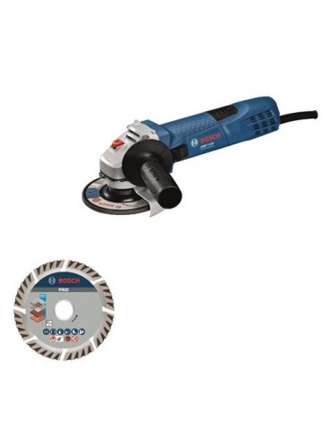MINIAMOLADORA GWS 7-115 PROFESSIONAL 720W + DISCO