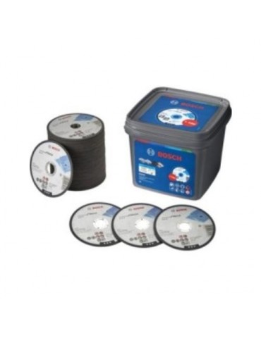 100 DISCOS DE CORTE STANDARD METAL 125MM