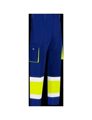 PANTALON BICOLOR STRETCH T. 54 3028-AFAM